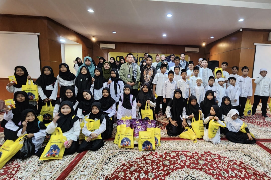 ​Edukasi untuk Masa Depan, Maxim Berikan Bimbingan Karir Pertama untuk Anak-anak Yatim di Bulan Ramadan