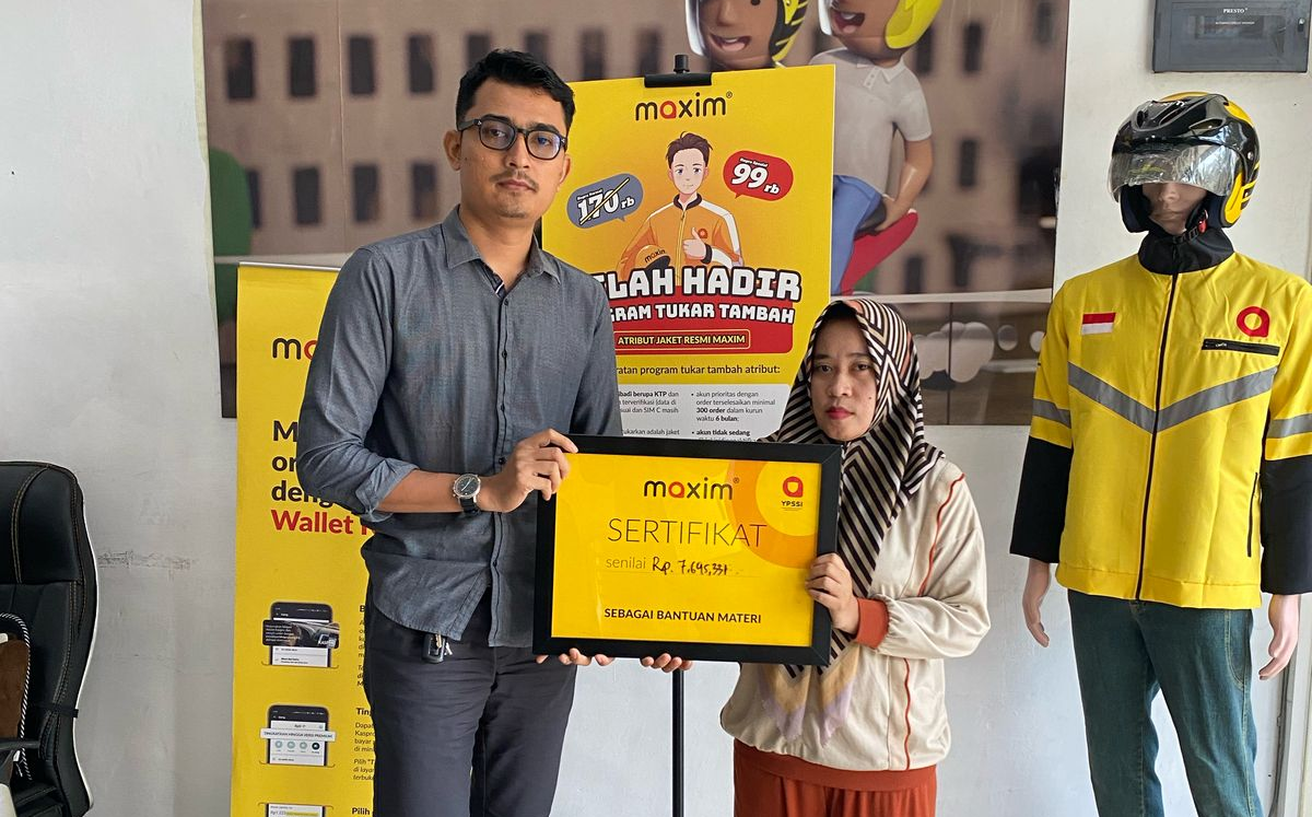 YPSSI Berikan Santunan Total Lebih Dari Rp48.000.000 Kepada Pengemudi Dan Pengguna Maxim Di Medan