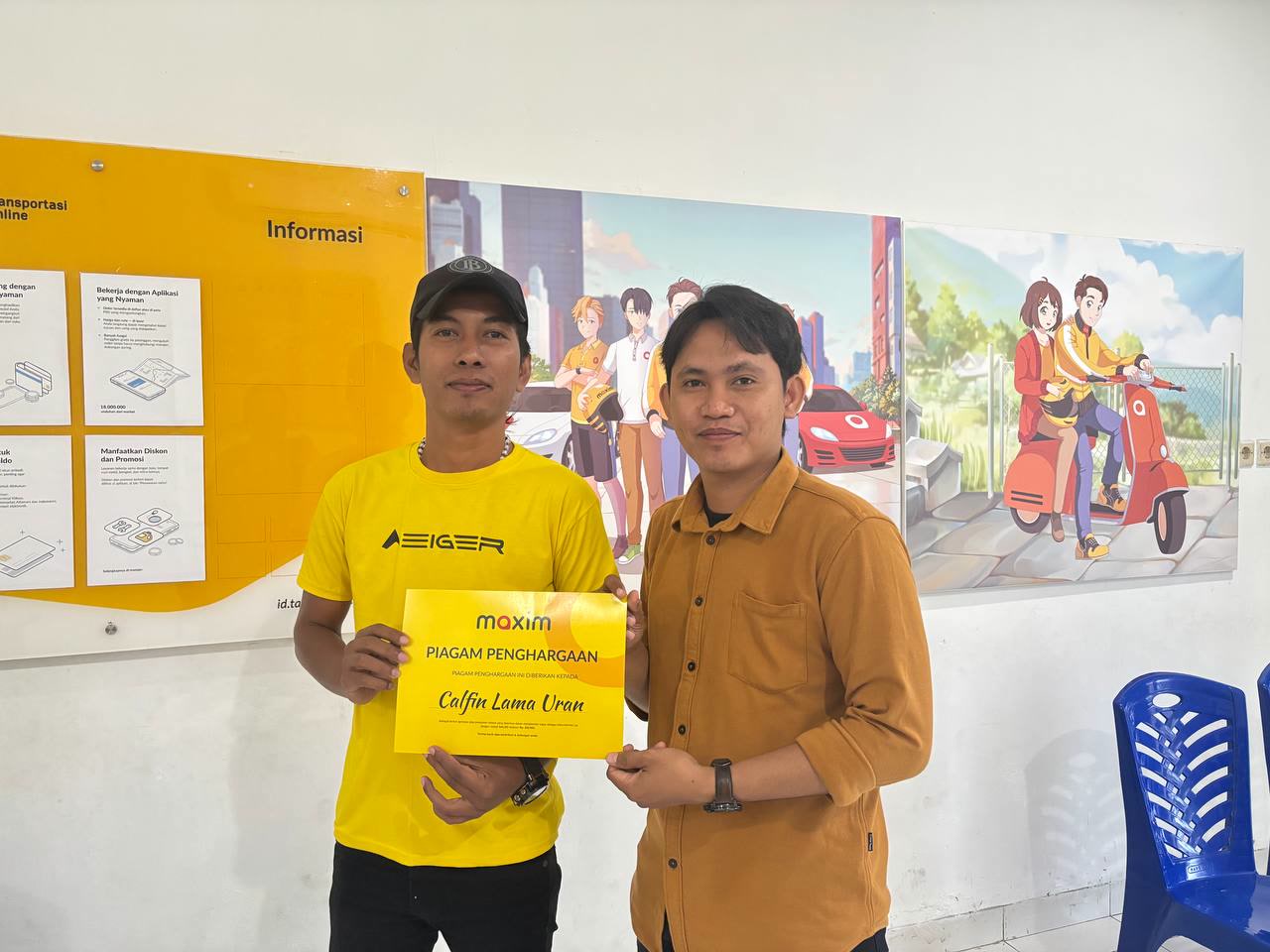 ​Maxim Berterima Kasih Kepada Pengemudi Heroik Yang Membantu Penumpang Melahirkan Seorang Anak Di Kupang