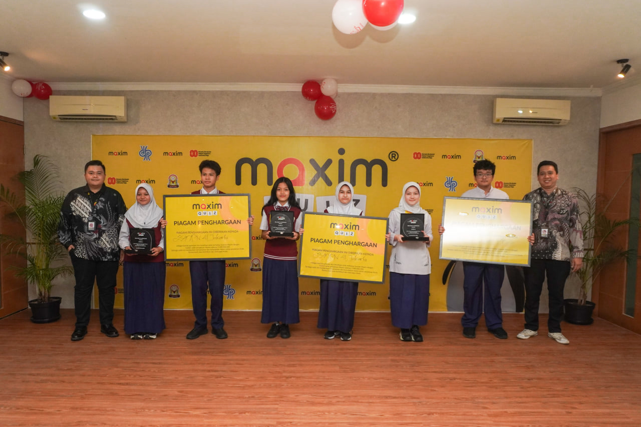 ​Bangkitkan Semangat Kemerdekaan, Maxim Gelar Kompetisi Kuis Sejarah Antar Pelajar SMP Pertama di Jakarta