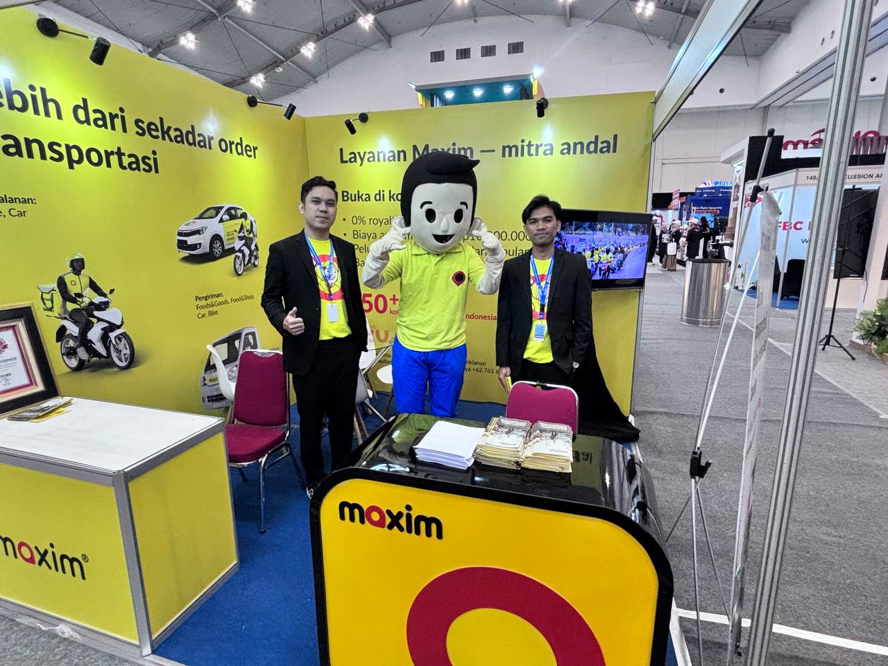 Maxim Buka Peluang Bisnis di IFBC 2025, Investasi Mulai dari Rp10 Juta