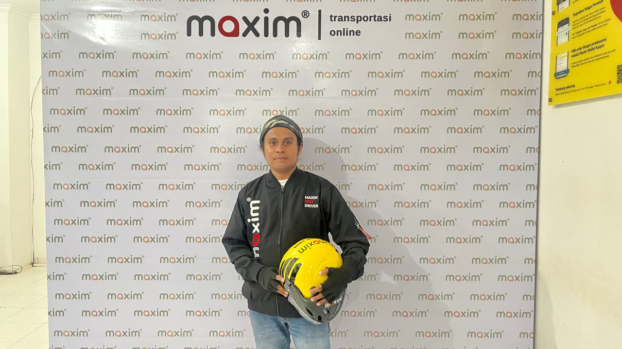 Apresiasi Mitra Yang Beri Layanan Terbaik, Maxim Beri Penghargaan Best Driver ke Ojol Kupang
