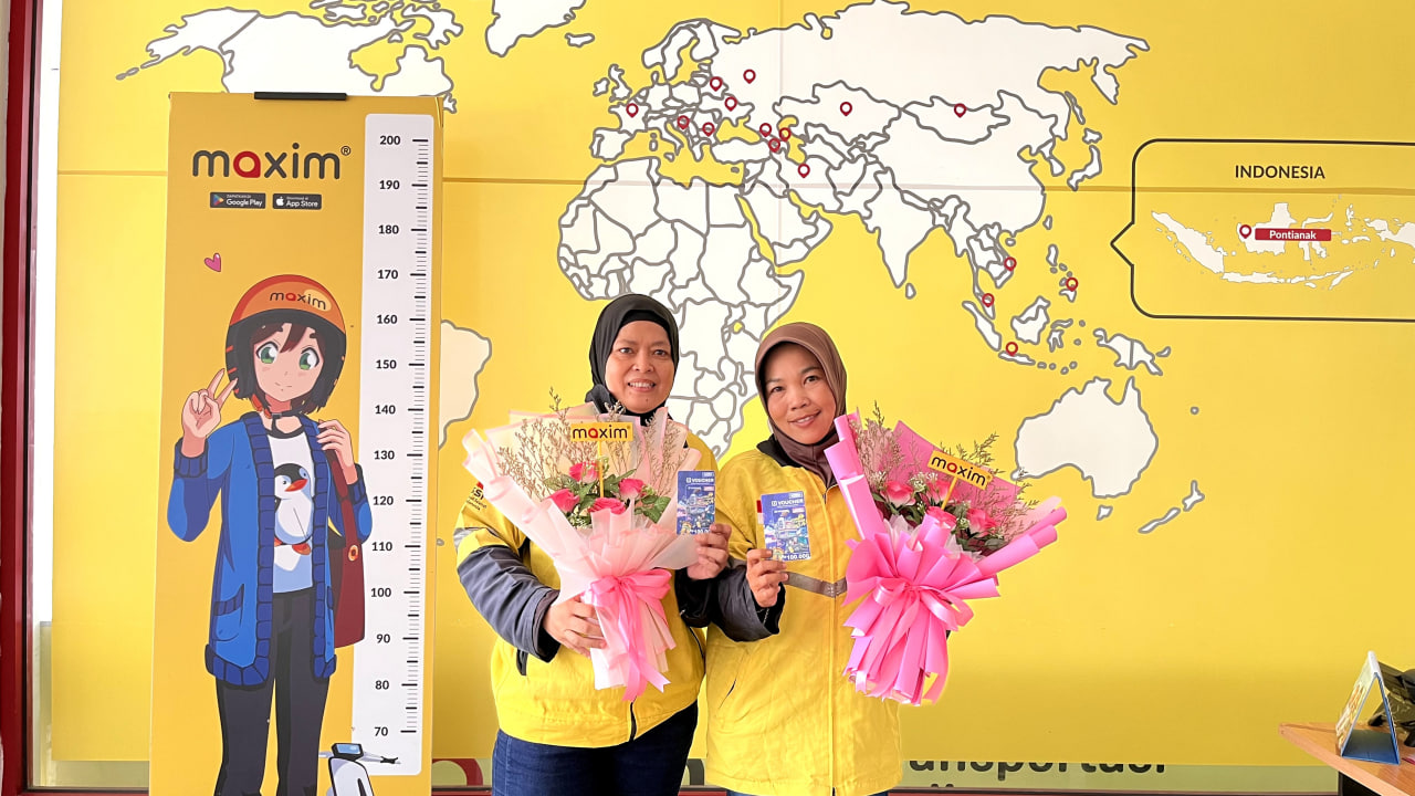 Rayakan Hari Ibu, Maxim Apresiasi Ketangguhan Pengemudi Perempuan di Sumatera Utara