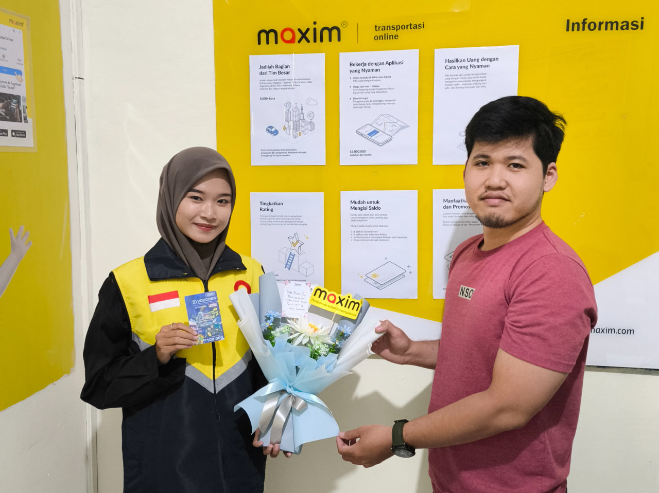 Rayakan Hari Ibu, Maxim Apresiasi Ketangguhan Pengemudi Perempuan di Banjarmasin