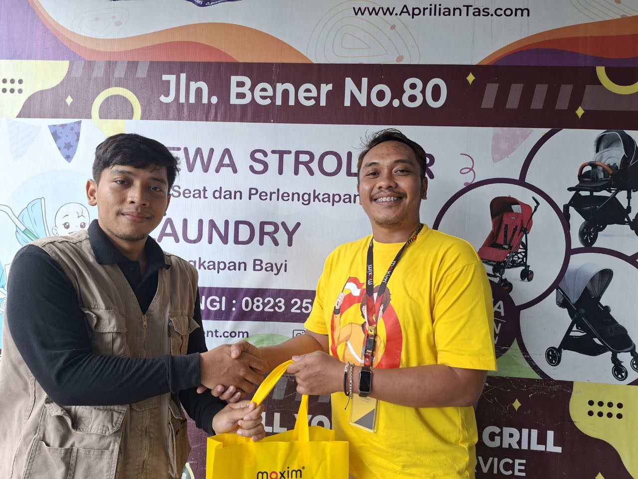 Maxim Dorong UMKM di Yogyakarta Maju Pesat Melalui Layanan Delivery