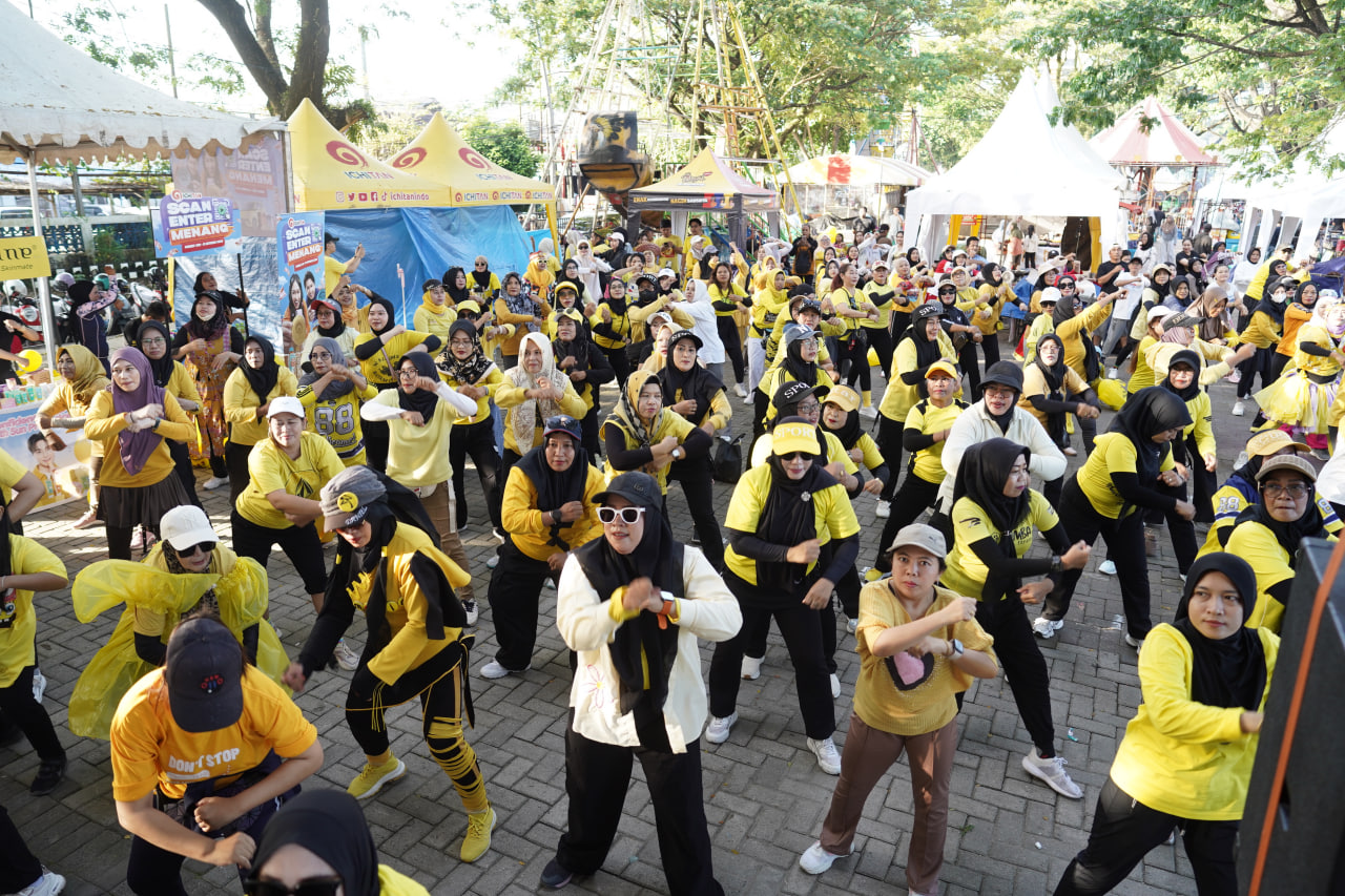 Perdana Digelar di Yogyakarta, Maxim Ajak Masyarakat Nikmati Akhir Pekan Sehat Lewat Fun Zumba di Embung Potorono